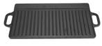 Gietijzeren Antiaanbak Grill-/Bakplaat Dubbelzijdig Kookplaa, Verzenden, Nieuw