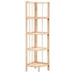 vidaXL Hoekschap 27x27x110 cm cederhout, Minder dan 50 cm, Verzenden, 100 tot 150 cm, Nieuw