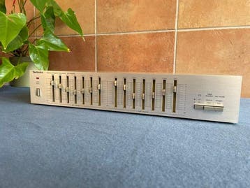 Technics - SH-8025 / 7-Band Stereo grafische equalizer, Nieuw
