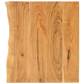 Wastafelblad acaciahout 58x52cm | Retourdeal 64% Korting, Overige typen, Nieuw, Minder dan 100 cm, 50 tot 75 cm