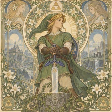 MEDSAN - Link and the Master Sword () - UNIQUE