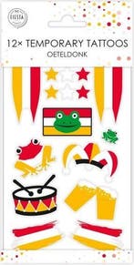 Plaktattoos Oeteldonk, Ophalen of Verzenden, Nieuw