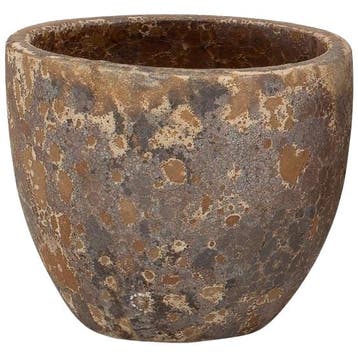 Flamant Cache-pot Kronob, S - Bloempot - Nieuw in verpakking, Tuin en Terras, Bloempotten, Ophalen of Verzenden, Nieuw, Aardewerk