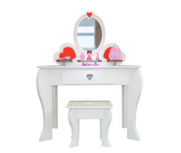Houten Kinderkaptafel | Inclusief Accessoires | OP=OP, Ophalen of Verzenden, Nieuw, Overige typen