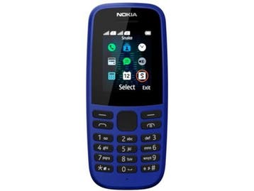 Nokia 105 (2019) - Mobiele Telefoon - Blauw, Verzenden, Nieuw