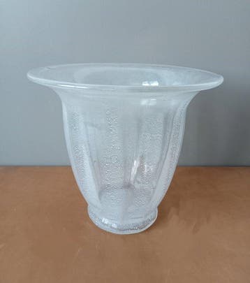 Glasfabriek Leerdam - A.D. Copier - Vaas - Glas - Leerdam