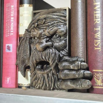 Unique Pirate Book Nook - 3D Printed bookshelf decor pirates, Verzenden, Nieuw