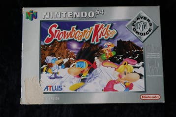 Snowboard Kids Nintendo 64 Boxed PAL Players Choice, Spelcomputers en Games, Games | Nintendo 64, Verzenden