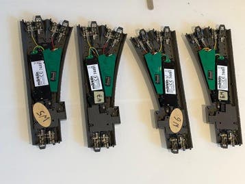 Märklin H0 - 24611/24612/74461/74491 - Modeltreinsporen (4), Nieuw