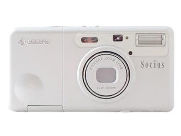 Kyocera Socius IX 240 AF APS Zoom Point and Shoot Film Camer, Audio, Tv en Foto, Fotocamera's Analoog, Verzenden, Nieuw