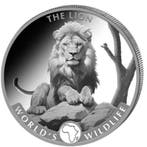 Congo Wildlife Lion 1 oz 2025 (30.000 oplage), Verzenden, Overige landen, Losse munt, Zilver