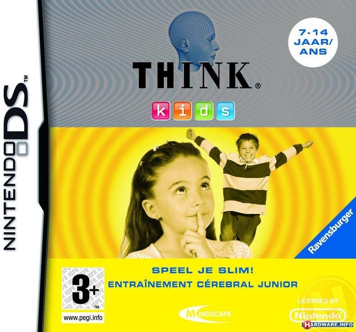 Think Kids (DS) 3DS Garantie & snel in huis!, Spelcomputers en Games, Games | Nintendo DS, 1 speler, Zo goed als nieuw, Vanaf 7 jaar