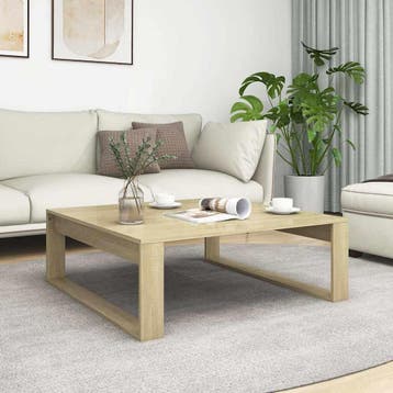 Salontafel Eikenlook | Tweedekansje | OP=OP, Vierkant, Ophalen of Verzenden, Zo goed als nieuw, Modern