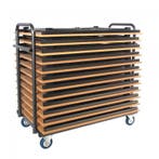 Transportkar klaptafels | Verstelbaar | 10-12 Tafels | Ha..., Verzenden, Nieuw in verpakking