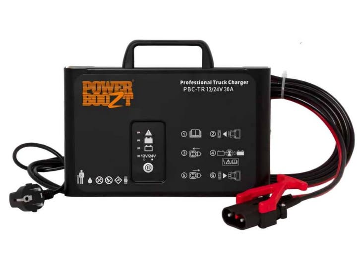 Powerboozt 12-24 volt 30ah acculader, Auto-onderdelen, Accu's en Toebehoren, Nieuw, Verzenden