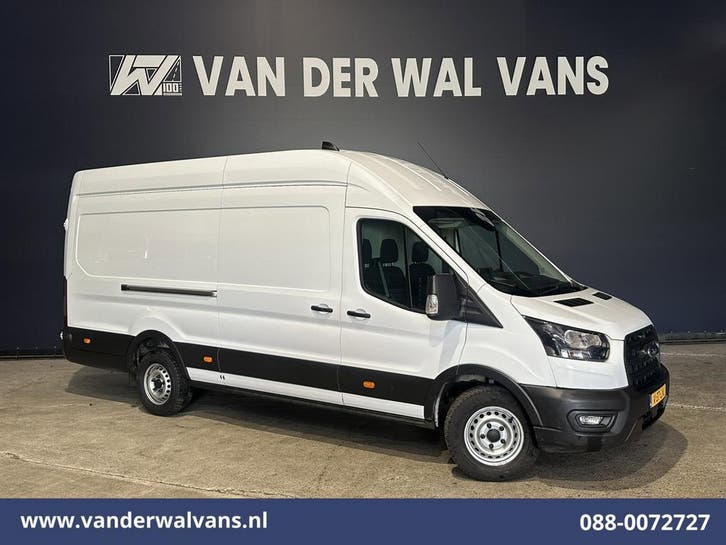 Ford Transit | 2.0 TDCI 131pk L4H3 Jumbo Euro6 Airco |, Auto's, Bestelauto's, Dealer onderhouden, Te koop, Handgeschakeld, Diesel