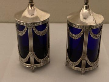 Zout- en pepervaatjes (2) - .925 zilver