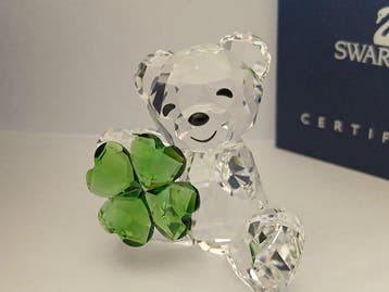 Swarovski - Beeldje - Sehr rarer Kris Bär viel Glück 5063321