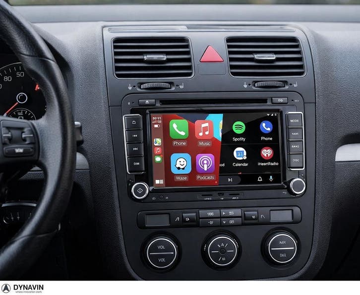 Volkswagen Navigatie Android 15 Dynavin CarPlay Android Auto, Auto diversen, Autoradio's, Nieuw, Ophalen of Verzenden