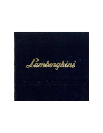 1985 LAMBORGHINI COUNTACH LP5000 QUATTROVALVOLE BROCHURE, Nieuw, Author