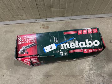 Metabo WEPBA 20-125 QUICK DS BL Haakse slijper nr. 31, Ophalen of Verzenden, Gebruikt