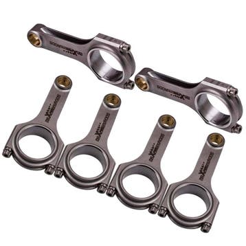 6 stuks Racing EN24 4340 Drijfstangen voor BMW E36 E46 32..., Auto-onderdelen, Verzenden, Nieuw, BMW