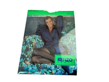 Veiling - Kenzo | Exclusieve Vintage Michiko Satin Sheers Pa, Nieuw
