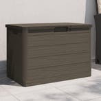 vidaXL Kussenbox 77,5x44,5x53 cm polypropeen bruin, Verzenden, Nieuw