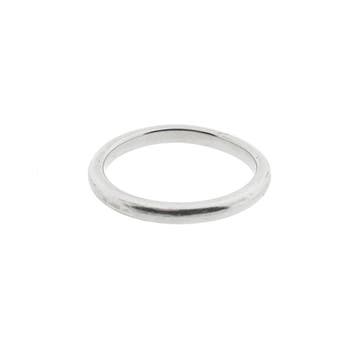 Witgouden aanschuifring; Diamonde, Sieraden, Tassen en Uiterlijk, Ringen, Gebruikt, Ophalen of Verzenden, Kleiner dan 17, Dame