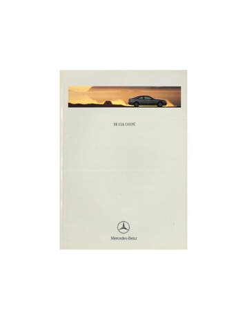 1999 MERCEDES BENZ CLK COUPE BROCHURE NEDERLANDS, Nieuw, Author