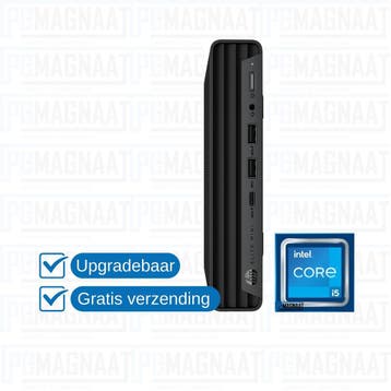 HP Elite Mini 600 G9 i5-12500T | 8GB | 256GB NVMe, 2 tot 3 Ghz, 8 GB, Ophalen of Verzenden, Zo goed als nieuw