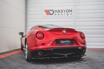 Diffusor Alfa Romeo 4C Maxton Glans Zwart, Auto-onderdelen, Overige Auto-onderdelen, Ophalen of Verzenden, Nieuw