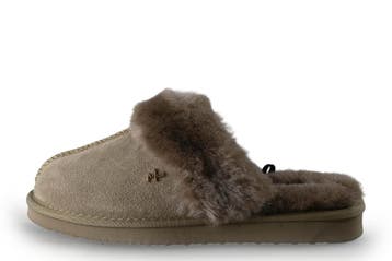 Mexx Pantoffels in maat 39 Beige, Kleding | Dames, Mexx, Verzenden, Beige, Zo goed als nieuw