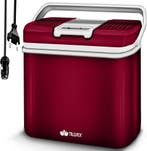Koelbox Elektrisch – 12V en 230 volt - Coolbox - Frigobox -, Caravans en Kamperen, Verzenden, Zo goed als nieuw