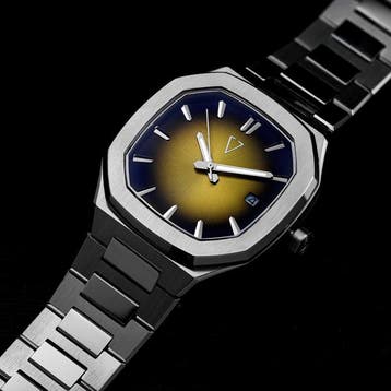 Aryon - Degrade Automatic Amber Watch - Zonder minimumprijs, Nieuw