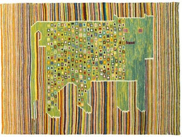 Handgeweven designer Kelim - verzamelobject - Kelim - 109 cm, Nieuw