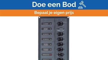 Bieden: BEP circuit breaker panel 6 function 110V - 900-ACM, Ophalen of Verzenden, Nieuw, Elektra en Verlichting, Zeilboot of Motorboot