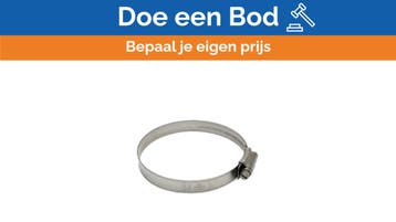 Bieden: ABA HoseClamp Stainless Steel  D77-95 mm, Ophalen of Verzenden, Nieuw, Kombuis en Sanitair, Zeilboot of Motorboot