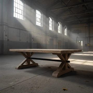 Salontafel Riegel kloostertafel | World of Brosi, Ophalen of Verzenden, Nieuw