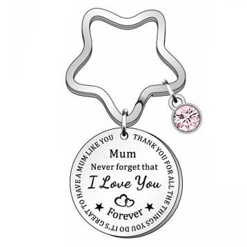 Fako Bijoux - Sleutelhanger Mum Never Forget That I Love You, Verzenden, Nieuw