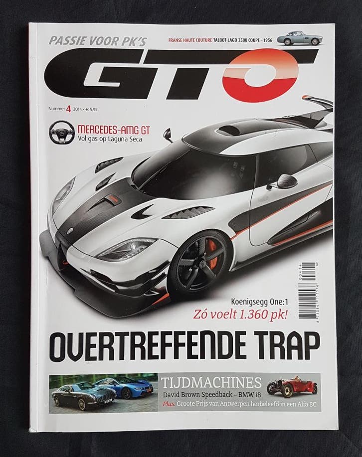GTO automagazine over topprestaties, GTO passie voor PK's, Boeken, Auto's | Folders en Tijdschriften, Gelezen, Algemeen, Verzenden