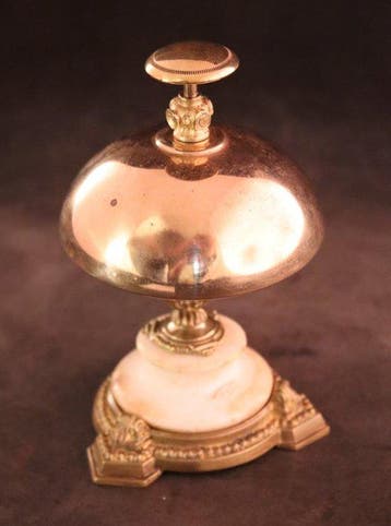 Decoratieve bel - Antieke tafelbel - Frankrijk