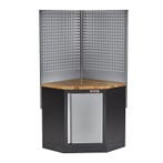 Hoekstuk garageserie met hardhouten werkblad en, Doe-het-zelf en Verbouw, Werkbanken, Ophalen of Verzenden, Nieuw