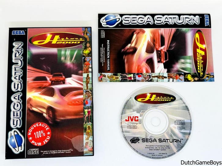Sega Saturn - Highway 2000, Spelcomputers en Games, Games | Sega, Gebruikt, Verzenden