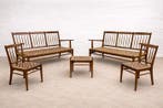 Dining set of 5 / bench-chair-stool / Vintage - Kozma Lajos,, Antiek en Kunst