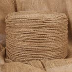 vidaXL Touw 250 m lang 6 mm dik jute, Verzenden, Nieuw