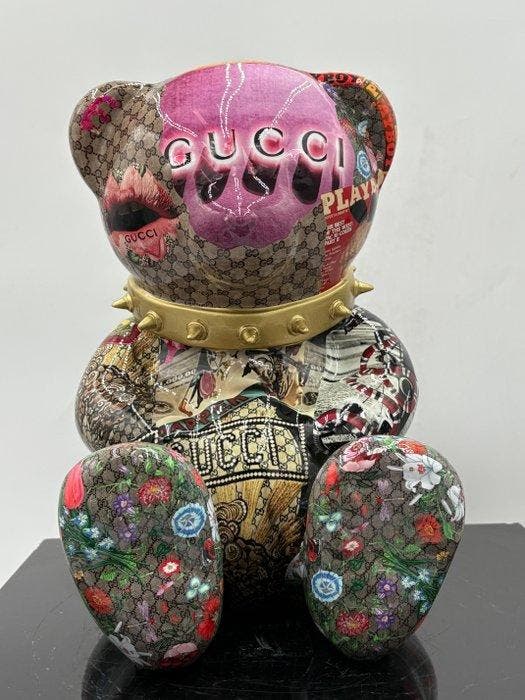 Naor - Bear gucci mode, Antiek en Kunst, Kunst | Designobjecten