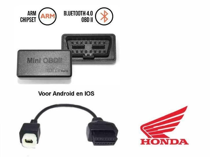 Honda motorbike diagnose scanner voor Android en IOS, voor m, Motoren, Accessoires | Onderhoudsmiddelen, Ophalen of Verzenden