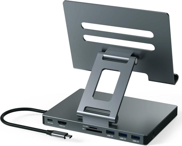 Docking Station USB-C - 4K 60Hz | Tweedekansje | OP=OP, Computers en Software, Dockingstations, Telefoon, Zo goed als nieuw, Docking station