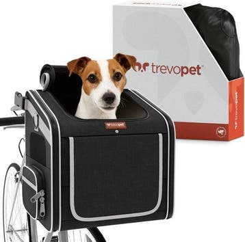 2dekans | Trevopet® Hondenfietsmand - 4-in-1 Fietsmand Hond,, Ophalen of Verzenden, Zo goed als nieuw, TrevoPet